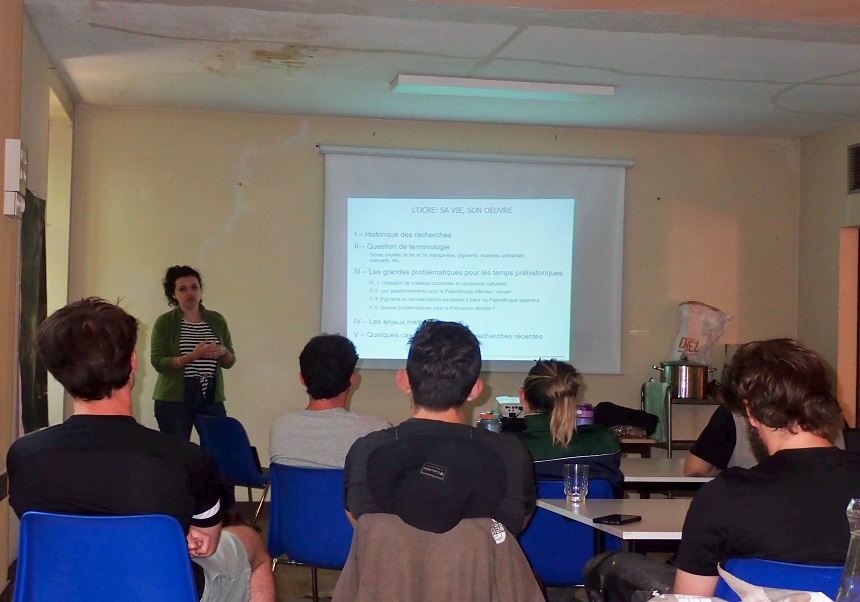 Daniela al taller